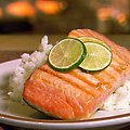 Grilled Salmon with Key Lime Butter (Paula Deen) recipe