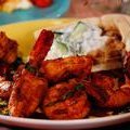 Grilled Shrimp Skewers with Cilantro-Mint Chutney (Bobby Flay) recipe