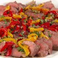 Grilled Sirloin Steaks with Pepper and Caper Salsa (Giada De Laurentiis) recipe