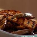 Grilled Sweet Potato Wedges with Maple Butter (Sunny Anderson) recipe