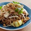 Grilled Tofu and Chicken Pad Thai (Bobby Flay) recipe