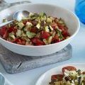Grilled Vegetable Salad with Feta and Mint (Ellie Krieger) recipe