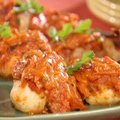 Grilled Wahoo with Tomato Sauce (Bobby Flay) recipe