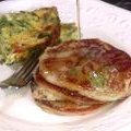 Honey Whole-Wheat Pancakes with Honey Lime Butter recipe