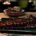 Honey-Mustard Glazed Ribs in Oven and Broiler (Bobby Flay) recipe