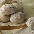 Kourabiedes (Greece): Walnut Sugar Cookies (Food Network Kitchens) recipe
