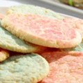 Lemon Sugar Cookies with Sandy's Colored Sugar (Sandra Lee) recipe