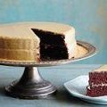 Lizzie's Old Fashioned Cocoa Cake with Caramel Icing (Trisha Yearwood) recipe