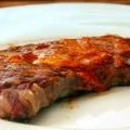 New York Steak with Roasted Garlic and Ancho Butter (Marcela Valladolid) recipe
