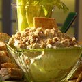 Olive and Garlic Soft Cheese Spread with Whole-Grain Baguette (Rachael Ray) recipe