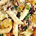 Penne with Butternut Squash and Goat Cheese (Giada De Laurentiis) recipe