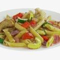 Penne with Roasted Vegetables and Prosciutto (Giada De Laurentiis) recipe