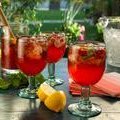 Raspberry Basil Limoncello Cocktail (Bobby Flay) recipe