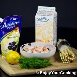 Shrimp and Asparagus Salad recipe