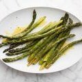 Roasted Asparagus with Lemon Vinaigrette (Melissa  d'Arabian) recipe