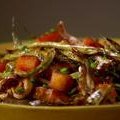 Roasted Kabocha Squash, Haricots Verts, Mushrooms and Pepitas (Anne Burrell) recipe