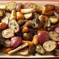 Roasted Potatoes, Carrots, Parsnips and Brussels Sprouts (Giada De Laurentiis) recipe
