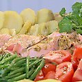 Roasted Salmon Nicoise Platter (Ina Garten) recipe