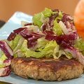 Salmon Burgers with Caesar Slaw (Rachael Ray) recipe