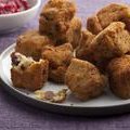 Second Day Fried Stuffing Bites with Cranberry Sauce Pesto (Sunny Anderson) recipe