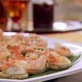 Shrimp with Horseradish Canapes (Claire Robinson) recipe