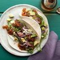 Skirt Steak Tacos with Roasted Tomato Salsa (Bobby Flay) recipe