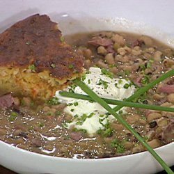 Stewed Black-Eyed Peas with Country Ham (Emeril Lagasse) recipe