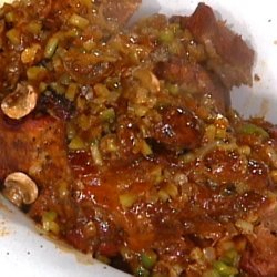 Sunday Dinner Pork Roast with Mushroom Gravy (Emeril Lagasse) recipe