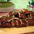 Sweet and Spicy Asian Barbecued Ribs recipe