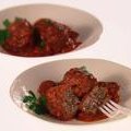Sweet and Spicy Greek Meatballs (Keftedes me Saltsa Domata) (Giada De Laurentiis) recipe