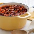Three Bean and Beef Chili (Ellie Krieger) recipe