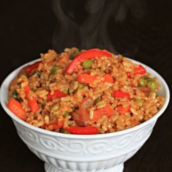 Fried Brown Rice recipe