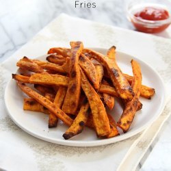 Zesty Baked Fries recipe