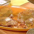 Turkey Cutlets with Cranberry Orange Stuffing and Pan Gravy (Rachael Ray) recipe