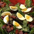 Warm Spinach Salad (Rachael Ray) recipe