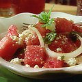 Watermelon Salad with Mint Leaves (Paula Deen) recipe