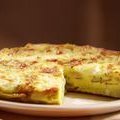 Zucchini and Goat Cheese Frittata (Claire Robinson) recipe