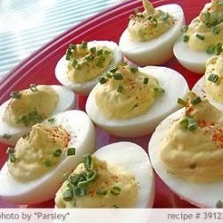 Horseradish Deviled Eggs recipe