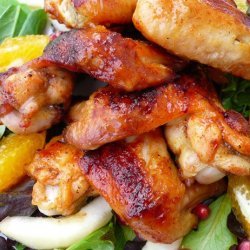 Roasted Honey Chicken Wings recipe