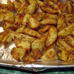 Zahras Zesty Parmesan Potato Wedges recipe