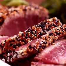 Sesame Crusted Tuna With Asian Dipping Sauce recipe