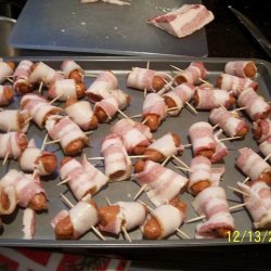 Bacon And Maple Syrup Smoky Appetizers recipe