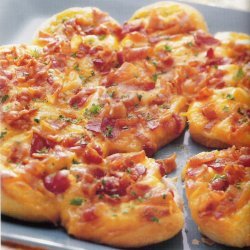 Cheese And  Bacon  Biscuit Flatbread recipe