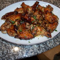 Sweet And Sticky Chicken Wings recipe