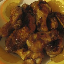 Sweet N Spicy Orange Glazed Chicken Wings recipe