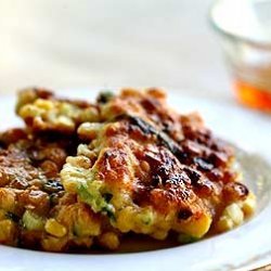 Famous Corn Fritters And Sauce recipe