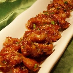 Crispy Hot Asian Chicken Wings recipe