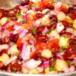 Colorful Wonderful Cilantro Bean Dip recipe