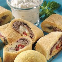 Beef And Cheese Crescent Snacks recipe