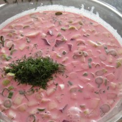 Pink Party Dip recipe